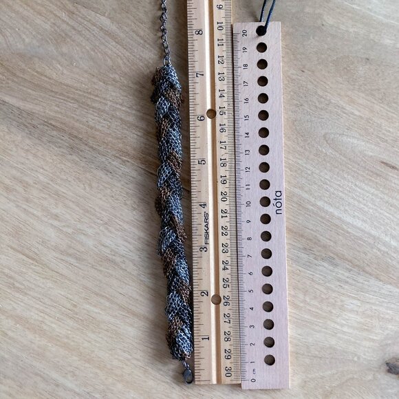 3 FOR $15 Silver Copper Braided Chain Bracelet - Picture 7 of 9